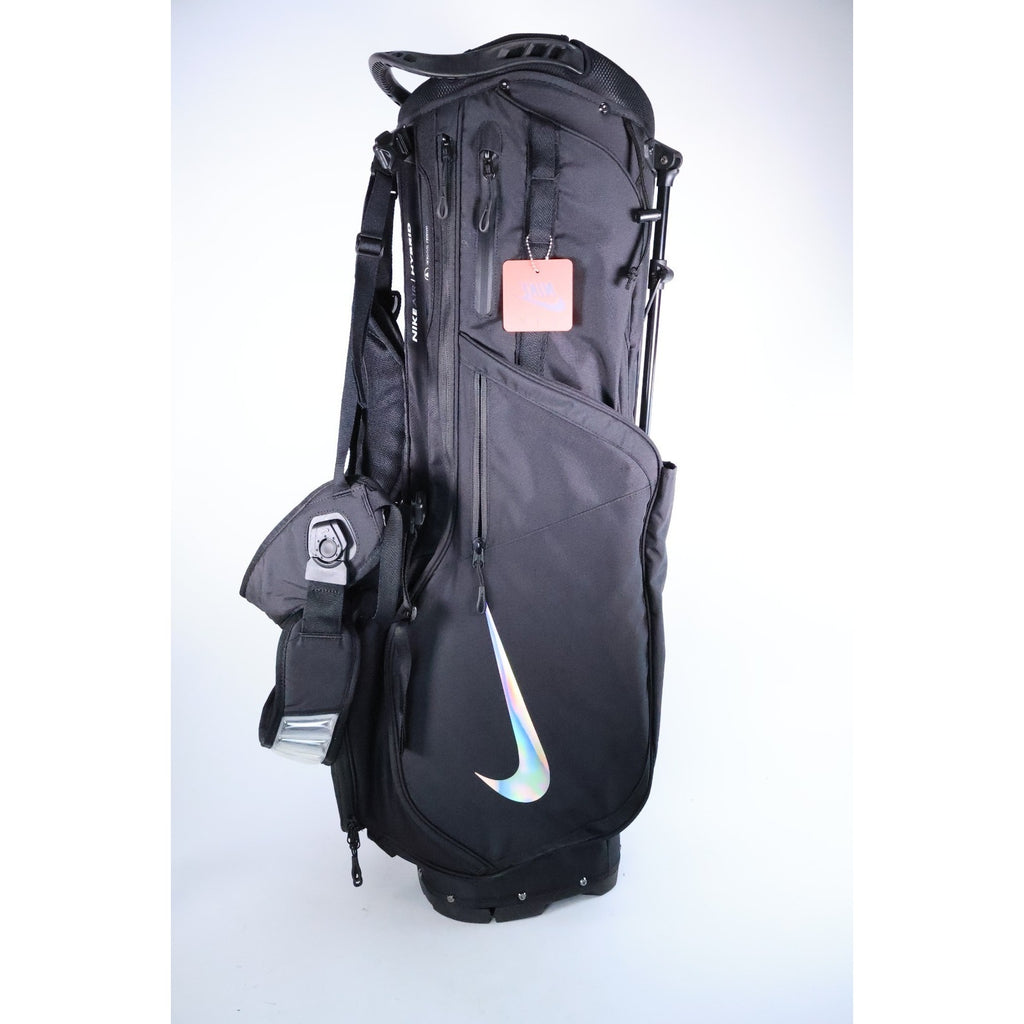 Nike 2026 Air Hybrid 2 Golf Carry Stand Bag 14-Way w/ Rain Hood Color: Black NEW