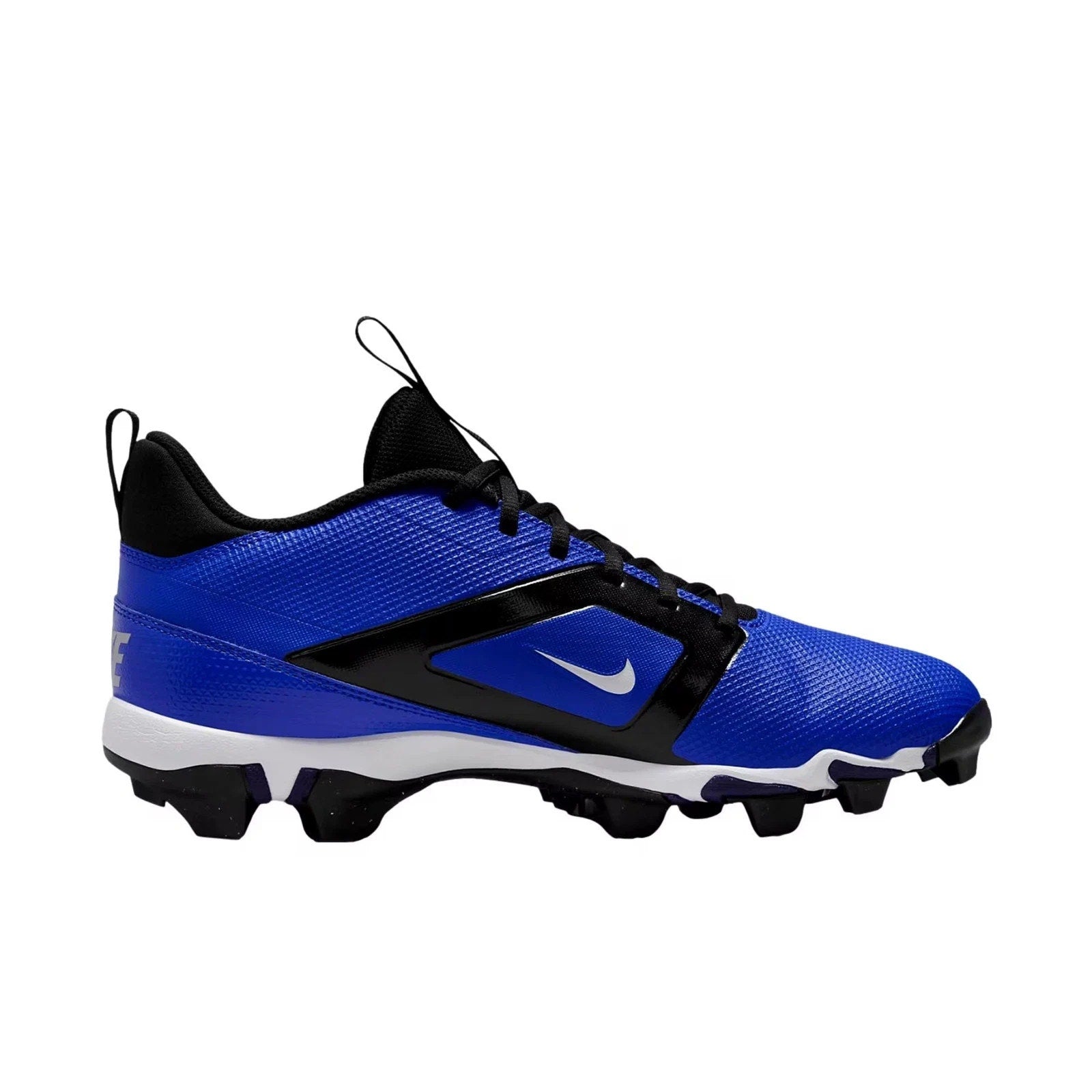 Nike Alpha Menace 4 Shark FN0028-400 Men 12 Royal Blue White Football Cleats NEW
