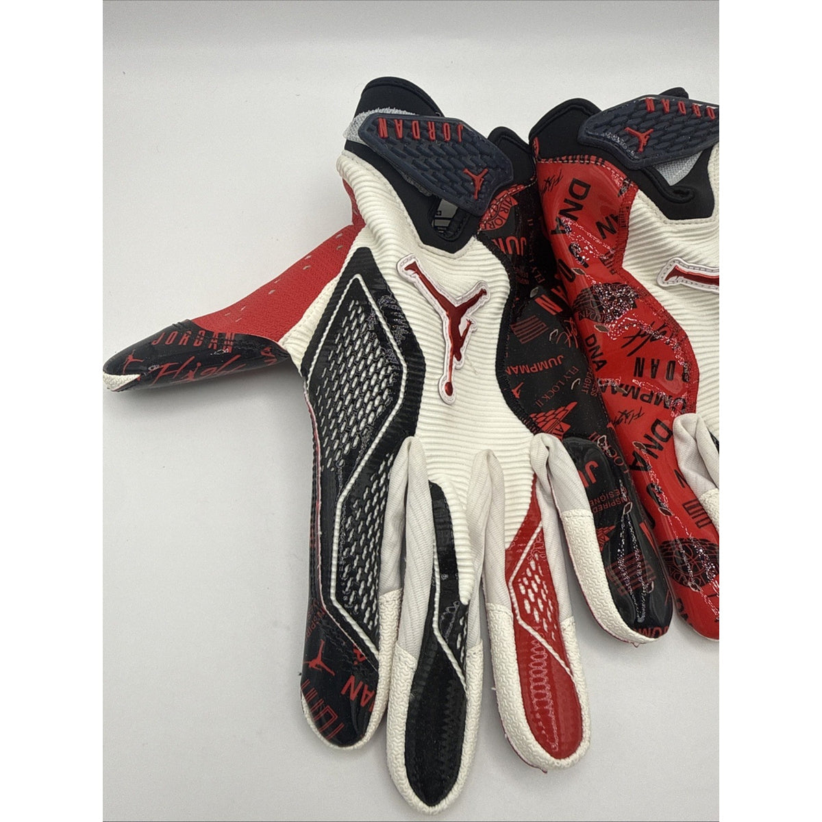 Nike Men's Jordan Fly Lock 2.0 Football Gloves, Red/ Black, Adult XLarge, NEW!!