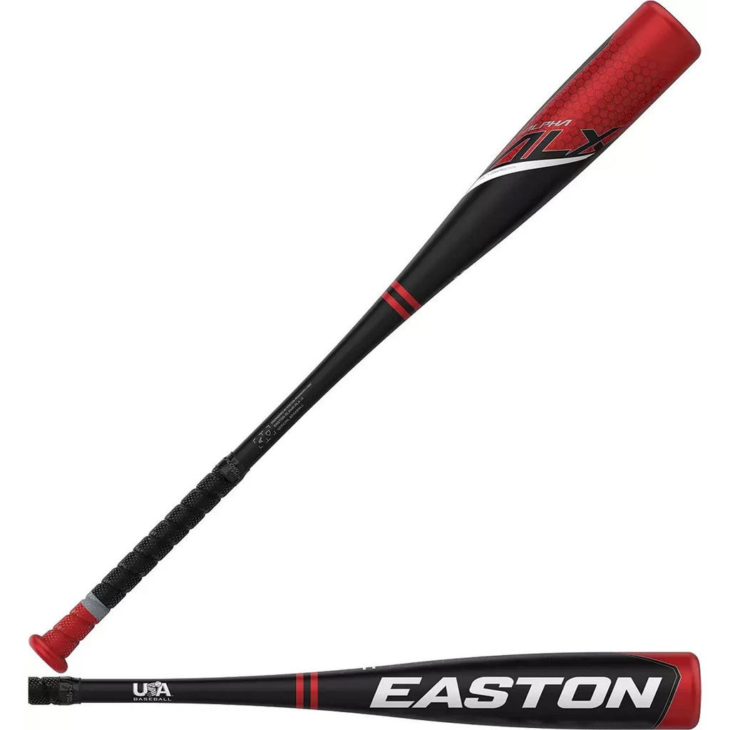 Easton Alpha ALX USA Youth Bat (-11) 29/18 Black/Red USA Baseball Bat YBB23AL11