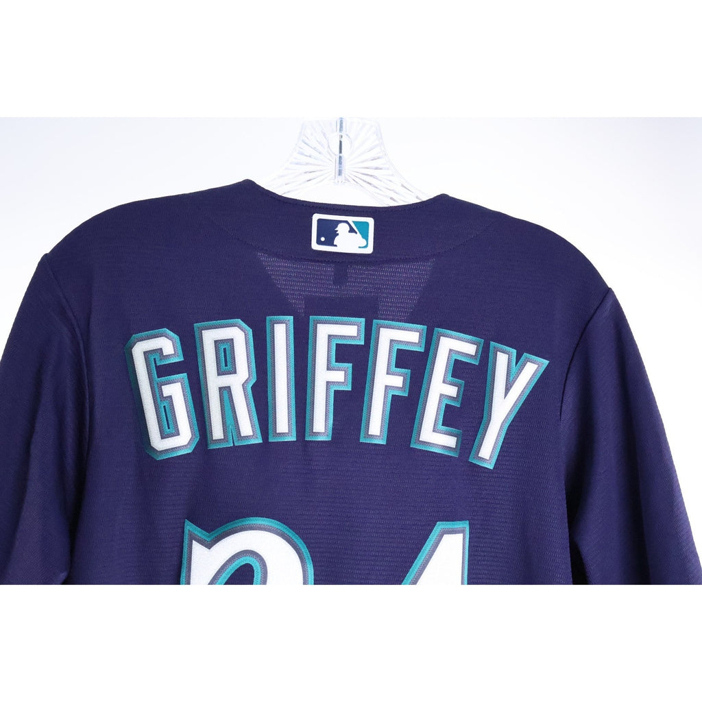 Ken Griffey Jr. Seattle Mariners Navy Blue Men's S Jersey Limited NWT Read MLB1