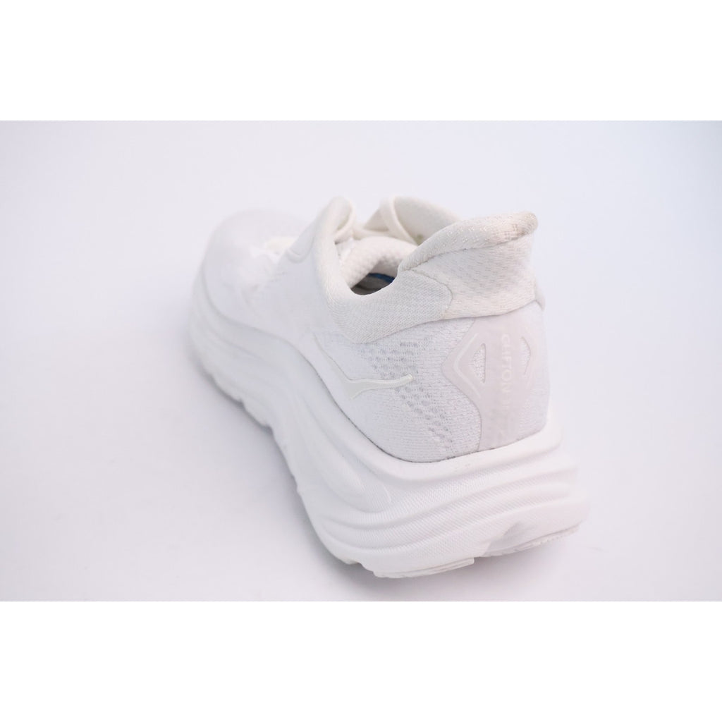 Hoka One One Clifton 10 White Running Shoe's Women's Size 7D Wide 1162050WWH