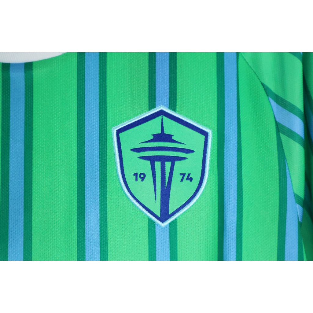 adidas Seattle Sounders Official Home Soccer Jersey Men’s Large NWT Read MLS3
