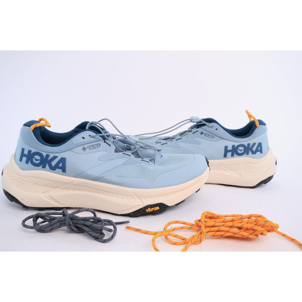 Hoka One One Transport GTX Druzy/Birch Running Shoes Men's Sz 9D NEW Read #84
