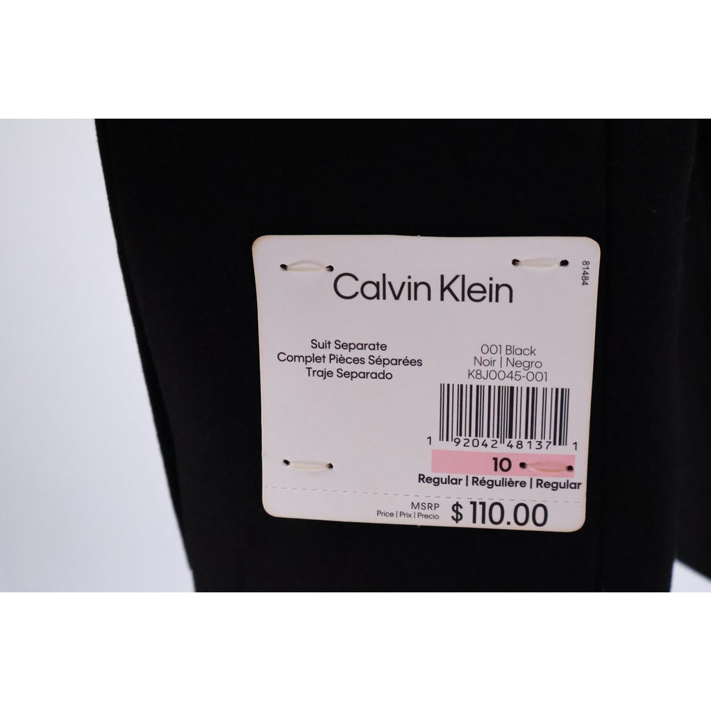 Calvin Klein Boy's Infinite Stretch Blazer - Black - Size 10 NWT