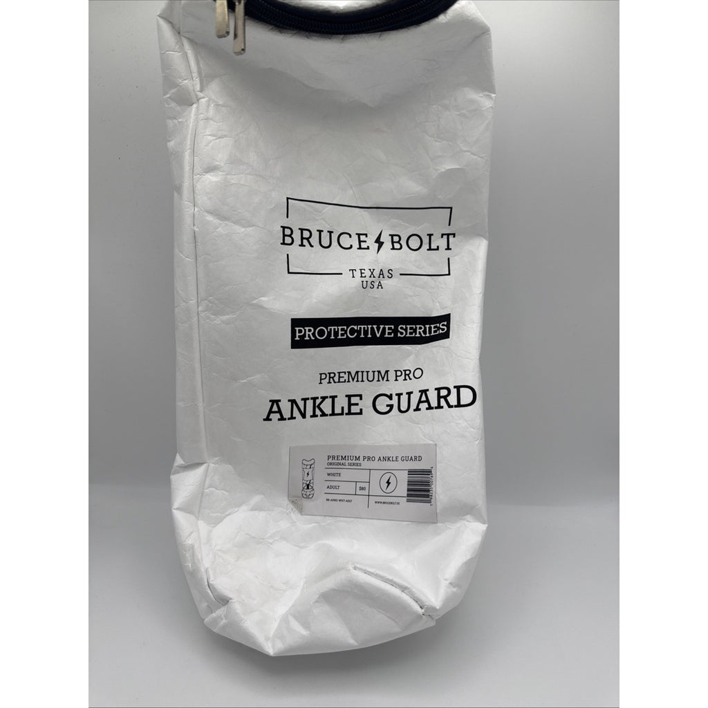 Bruce Bolt Premium Pro Ankle Guard Size Adult New Read