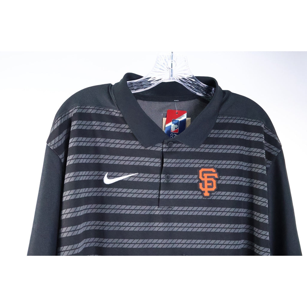 Nike Dri-Fit San Francisco Giants Authentic Collection Polo Shirt XXL New Read