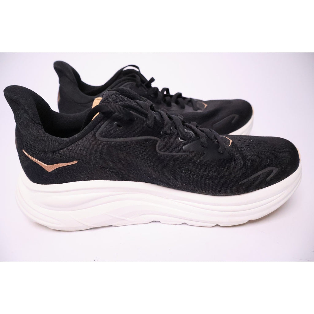 Hoka One One Clifton 10 Black Rose Gold Women's 6.5B 1162031 BRGL Excellent #195