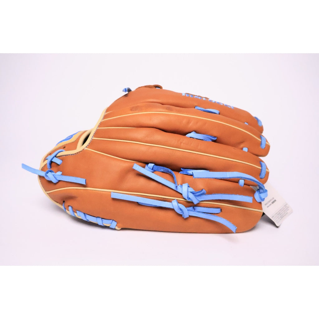 Marucci 12.75” M Type Oxbow Series Glove-LHT-Adult-Tan/Blue NWT Read