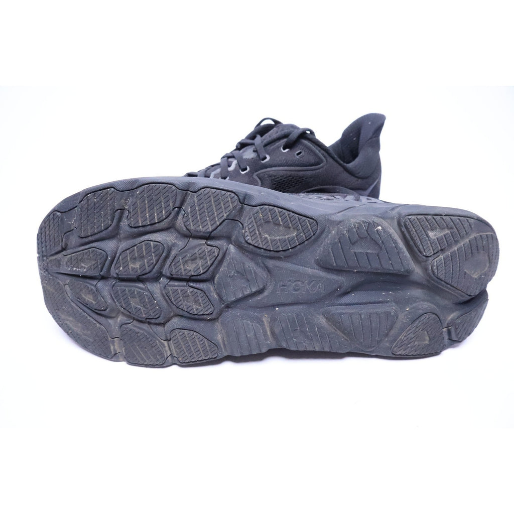 Hoka Clifton 10 Triple Black Size 12.5 D Men's Running Shoes Excellent #265