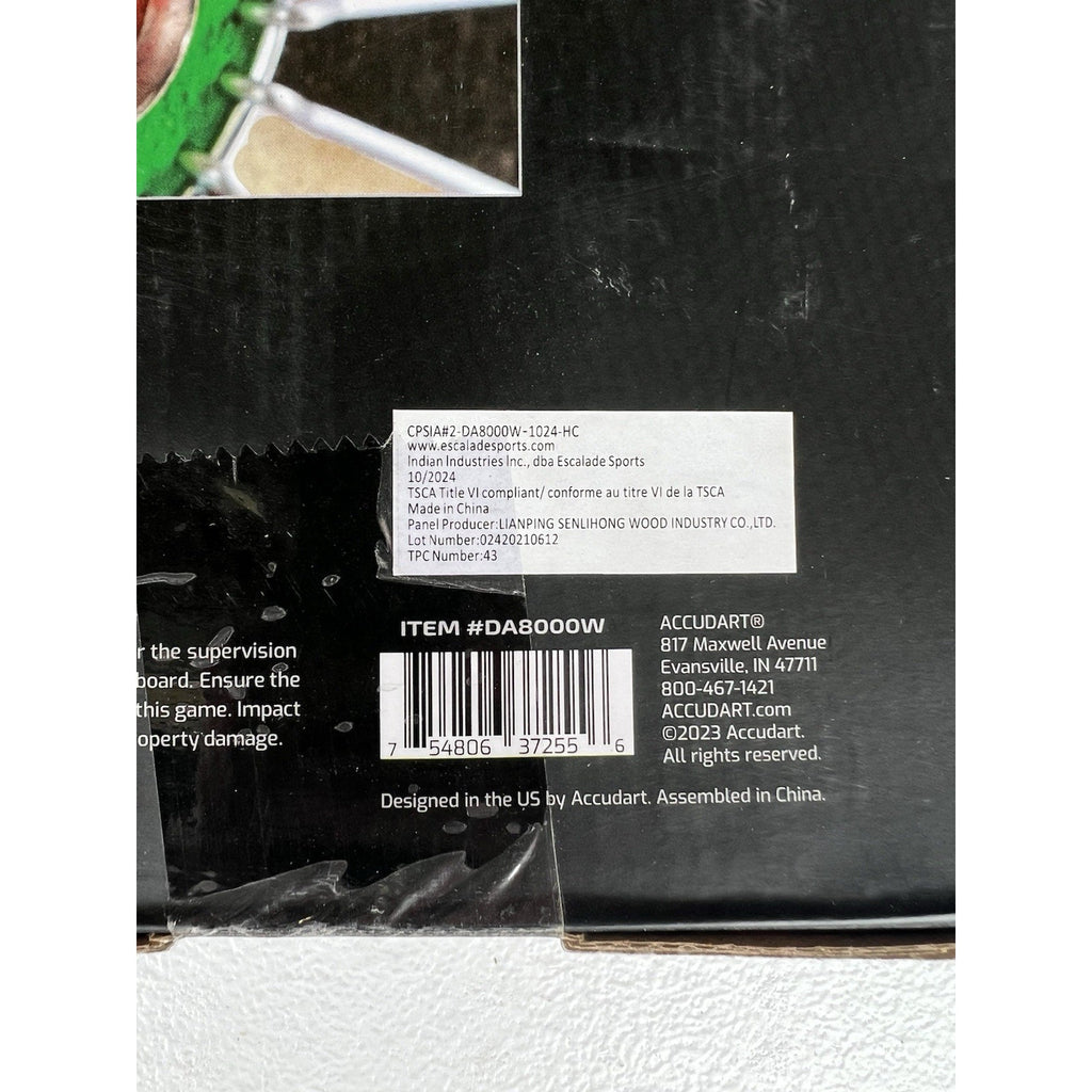 Accudart Rival Bristle Dartboard - Official Size 18" New Read