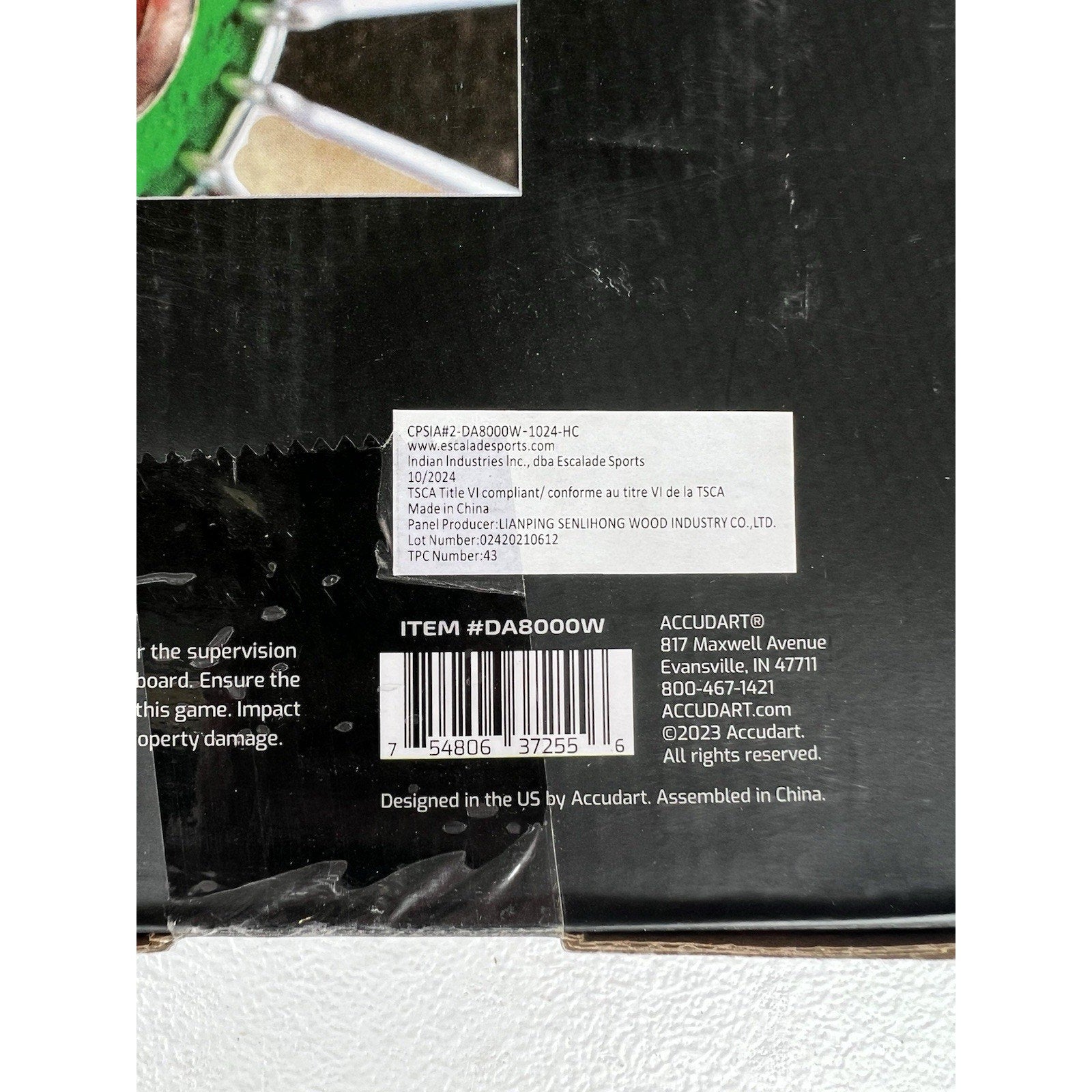 Accudart Rival Bristle Dartboard - Official Size 18" New Read