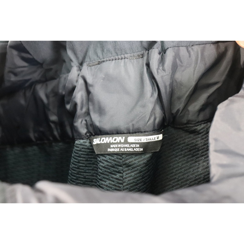 Salomon Men's Absolute Bibs Deep Black Size Regular Medium NWT