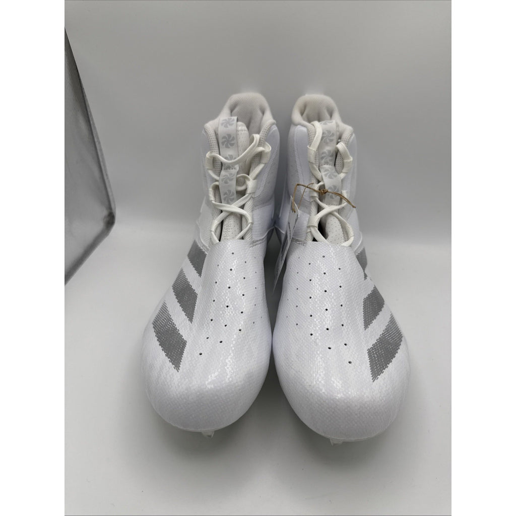Adidas Adizero Chaos Linemen Mens Football Cleats Shoe White Size 14 NWOB