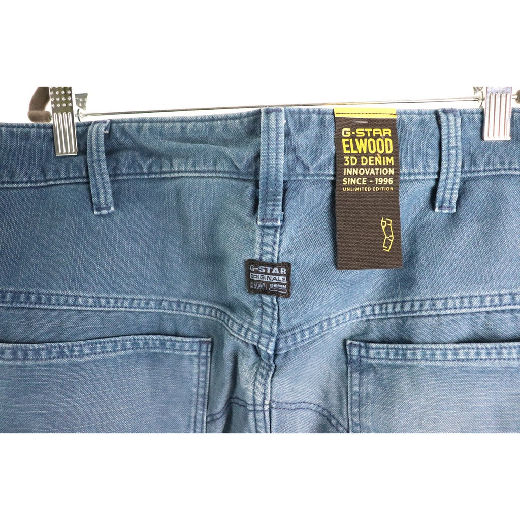 G-Star Raw 5620 Elwood 5620 3D Regular Men's 36 x 32 Indigo Blue NWT