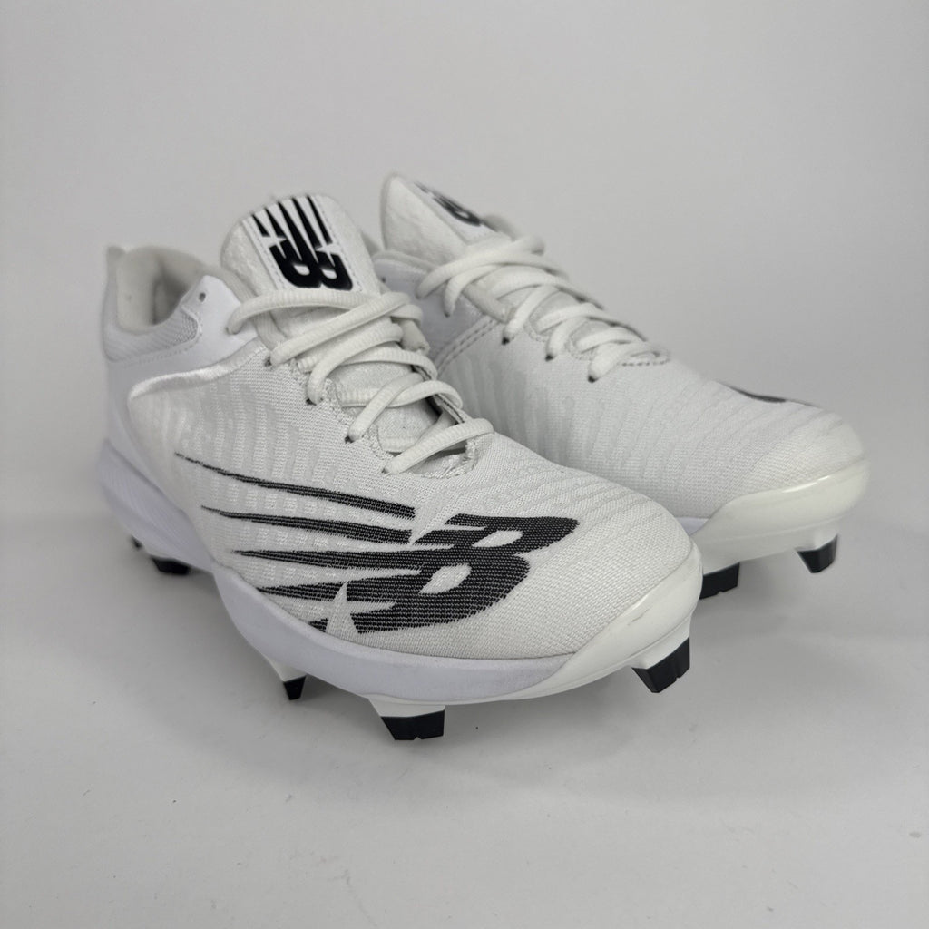 New Balance White FuelCell ,Molded Cleats Men's 7, Baseball Shoes PL4040W6