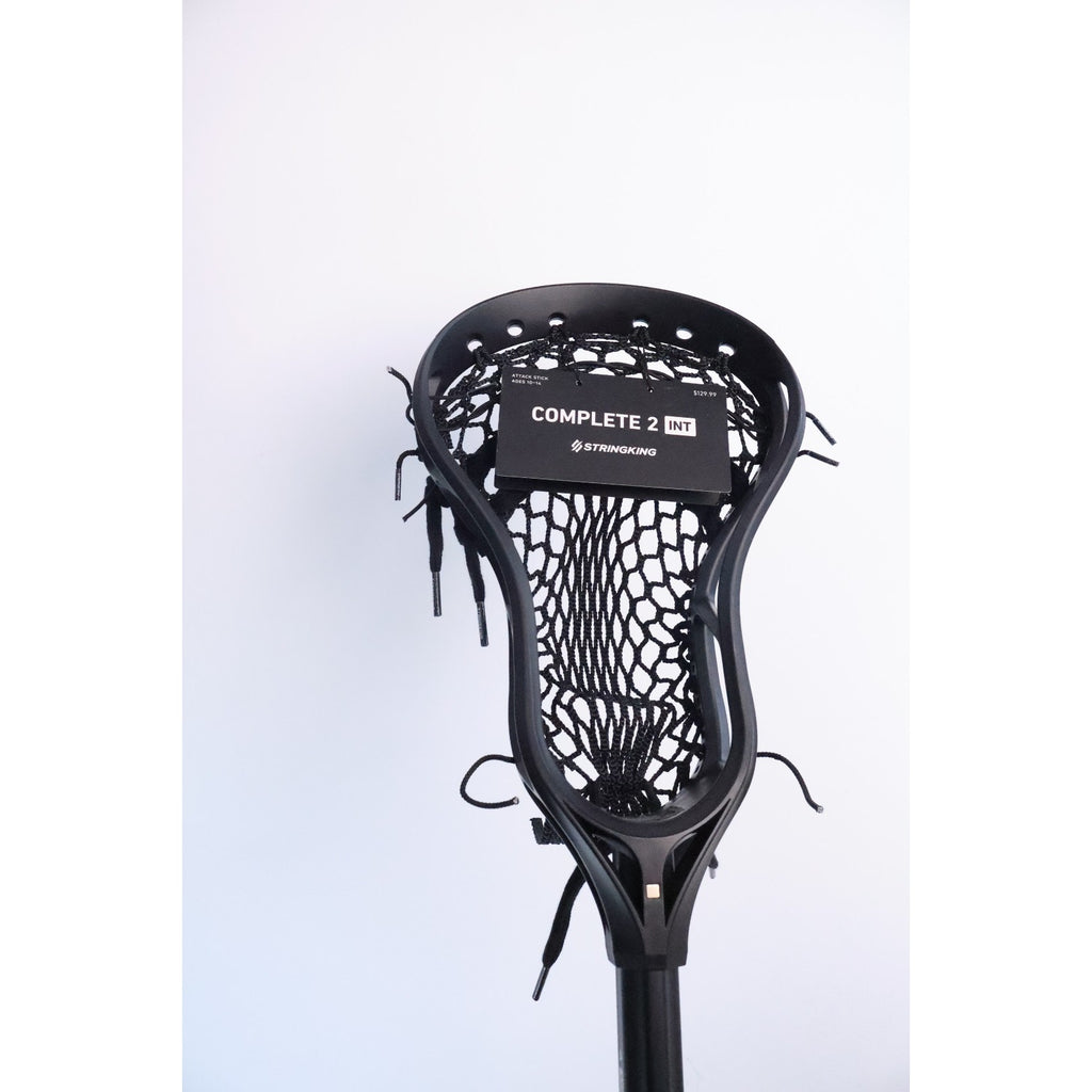 StringKing Legend INT Attack/Mid Lacrosse Head w/ 28" StringKing A135 NEW Read