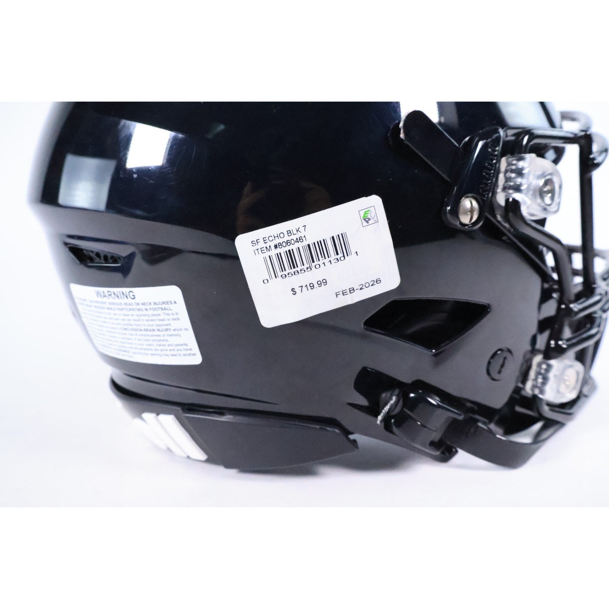 Riddell SF ECHO 2026 Varsity Football Helmet Size 7 Black With Box NEW Read