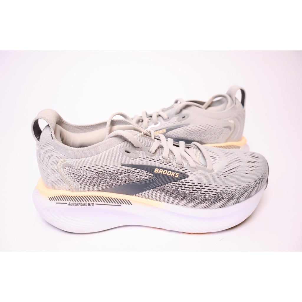Brooks Adrenaline GTS 25 Womens Sz 6D Gray Running Shoes Sneakers Excellent #168
