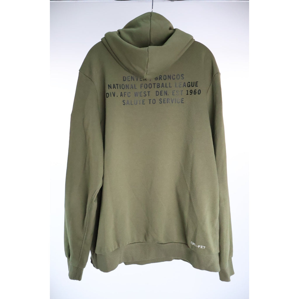 Nike Denver Broncos Salute to Service Hoodie Authentic Standard Issue XL Read