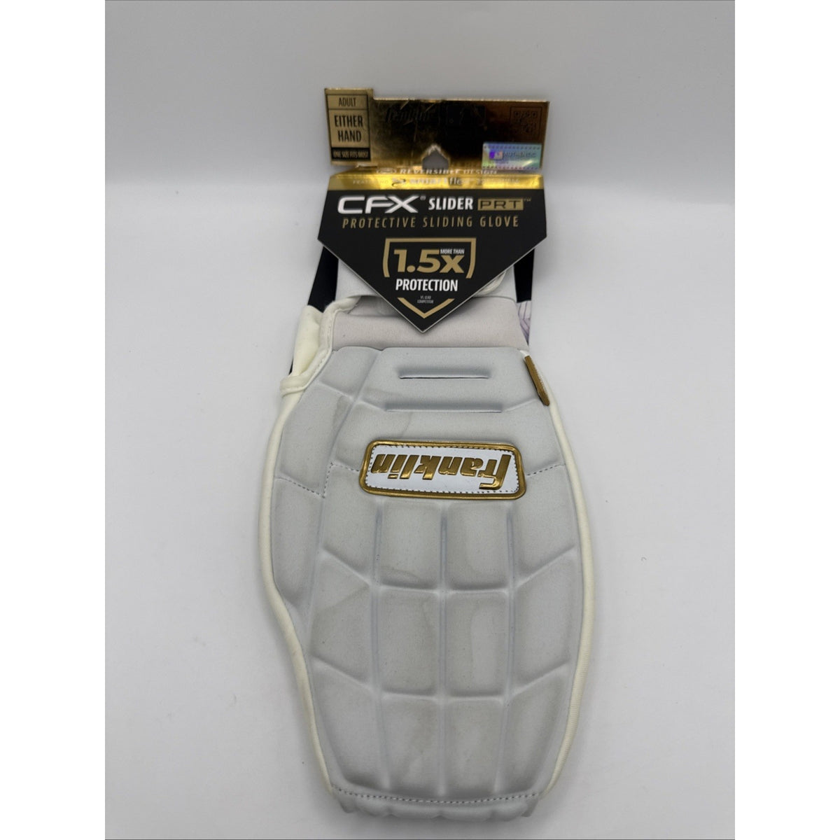 Franklin Sports MLB CFX PRT Sliding Mitts Adult Reversible Baseball Softball