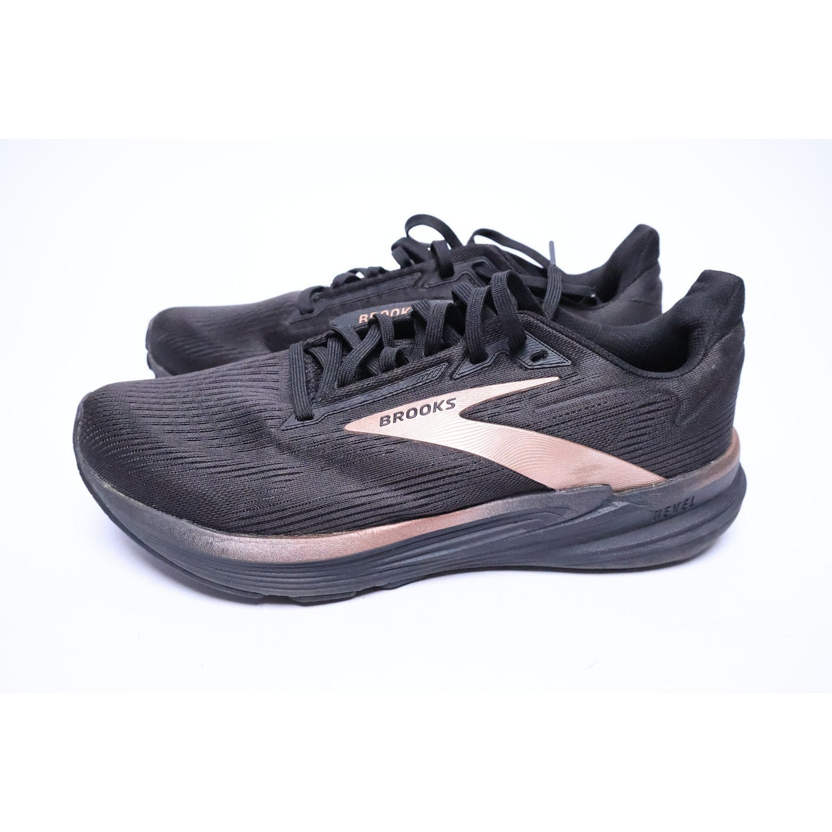 Brooks Revel 8 Women’s Running Shoes Size 8 B Black Rose Gold #264