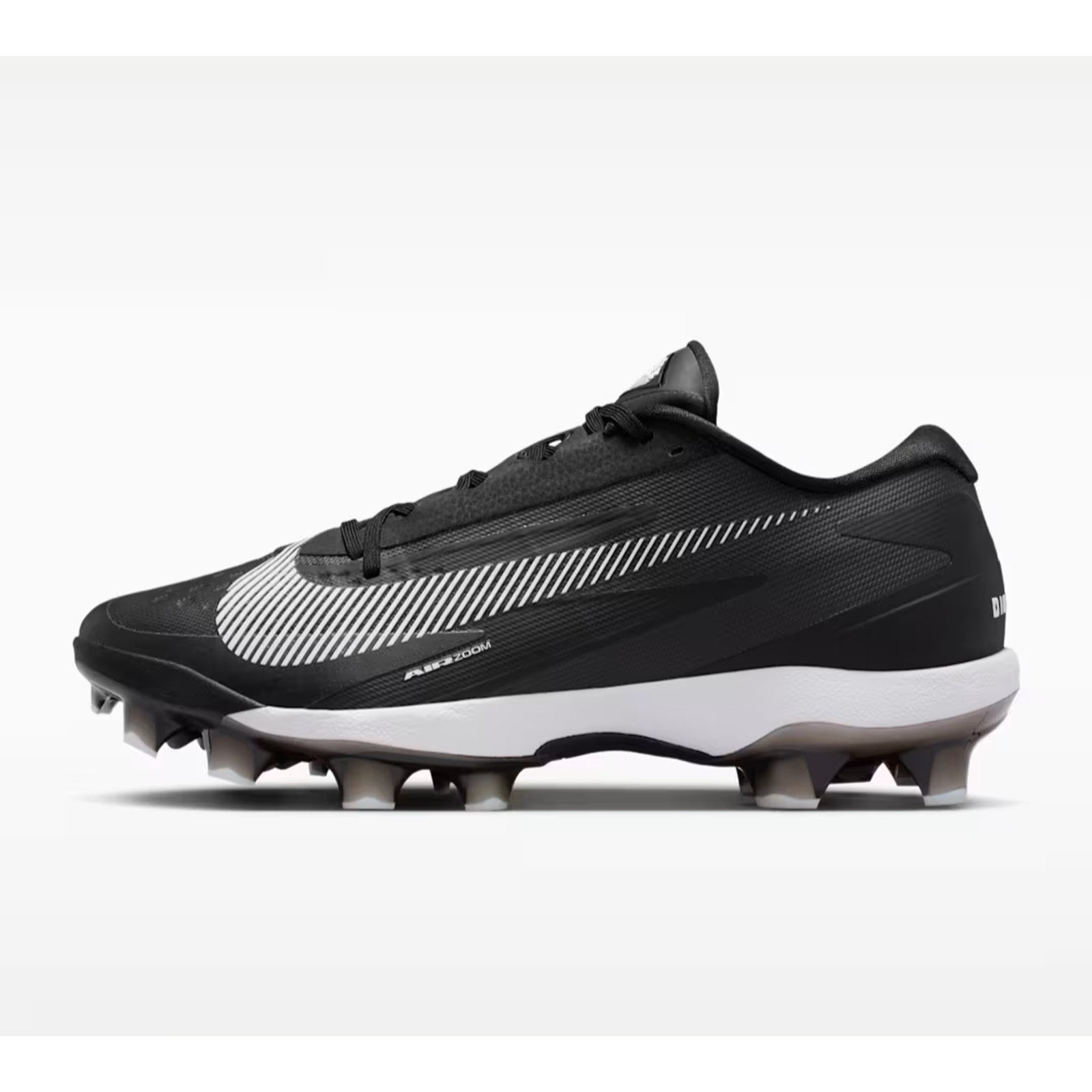 Nike Diamond Standout MCS Baseball Cleats (Black/White) Size M 7 / W 8.5 NEW