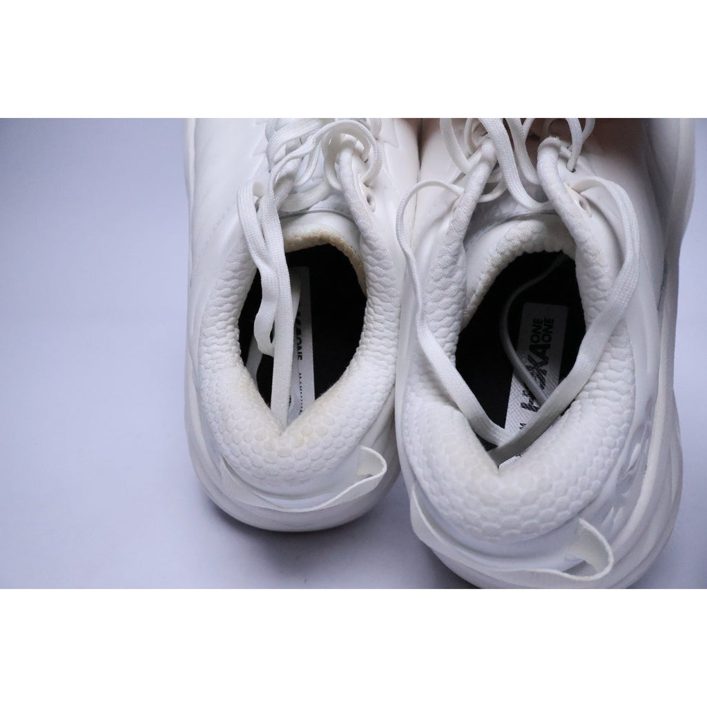 Hoka One One Bondi SR Wide Women's Size 10 D Triple White Excellent #295