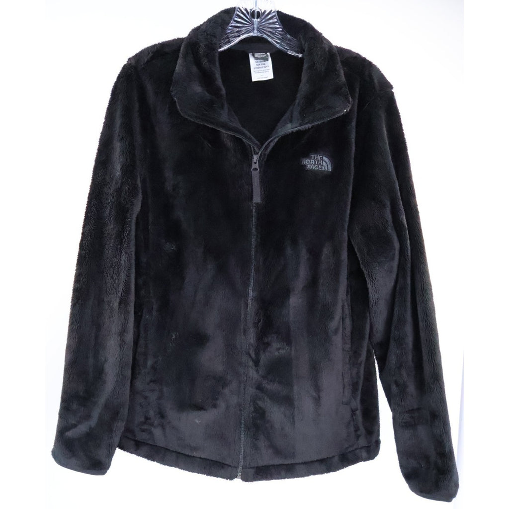 The North Face Jacket Osito Fuzzy Fleece Hiking Outdoor Logo Womens Size Large