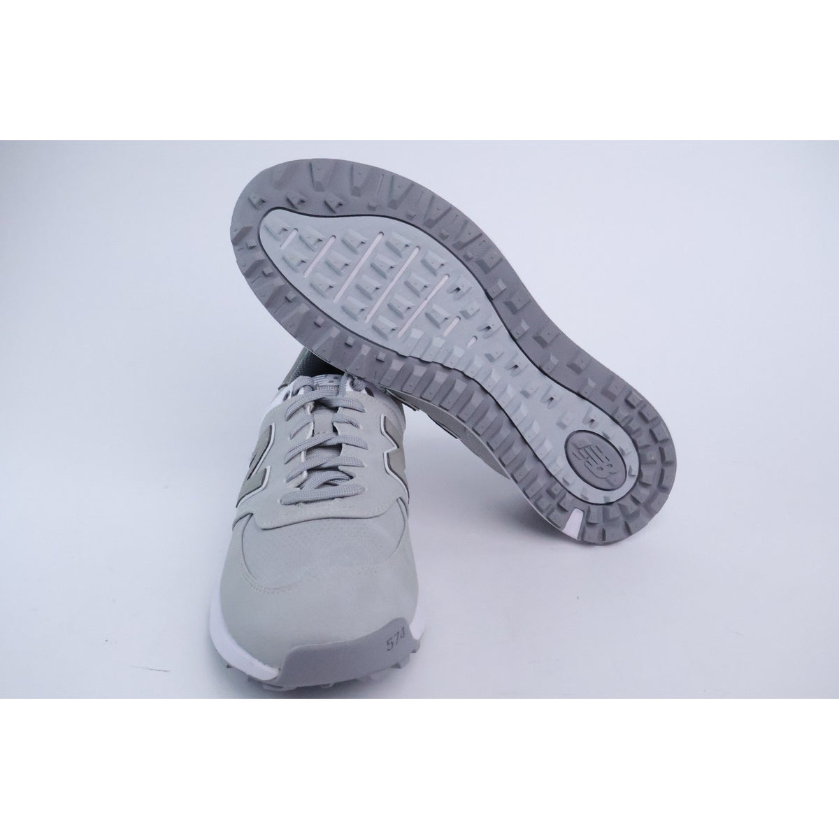 New Balance 574 Greens V2 MG574LG Light Grey Men Sz 10 Spikeless Golf Shoes #17