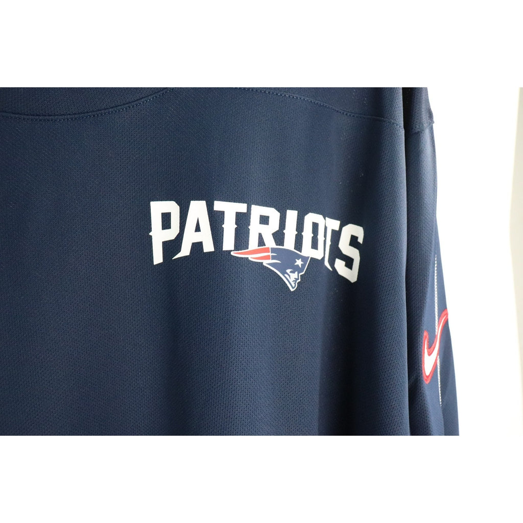 New England Patriots Nike Sideline Coach Dri-FIT NFL Long-Sleeve Top Men's XXL