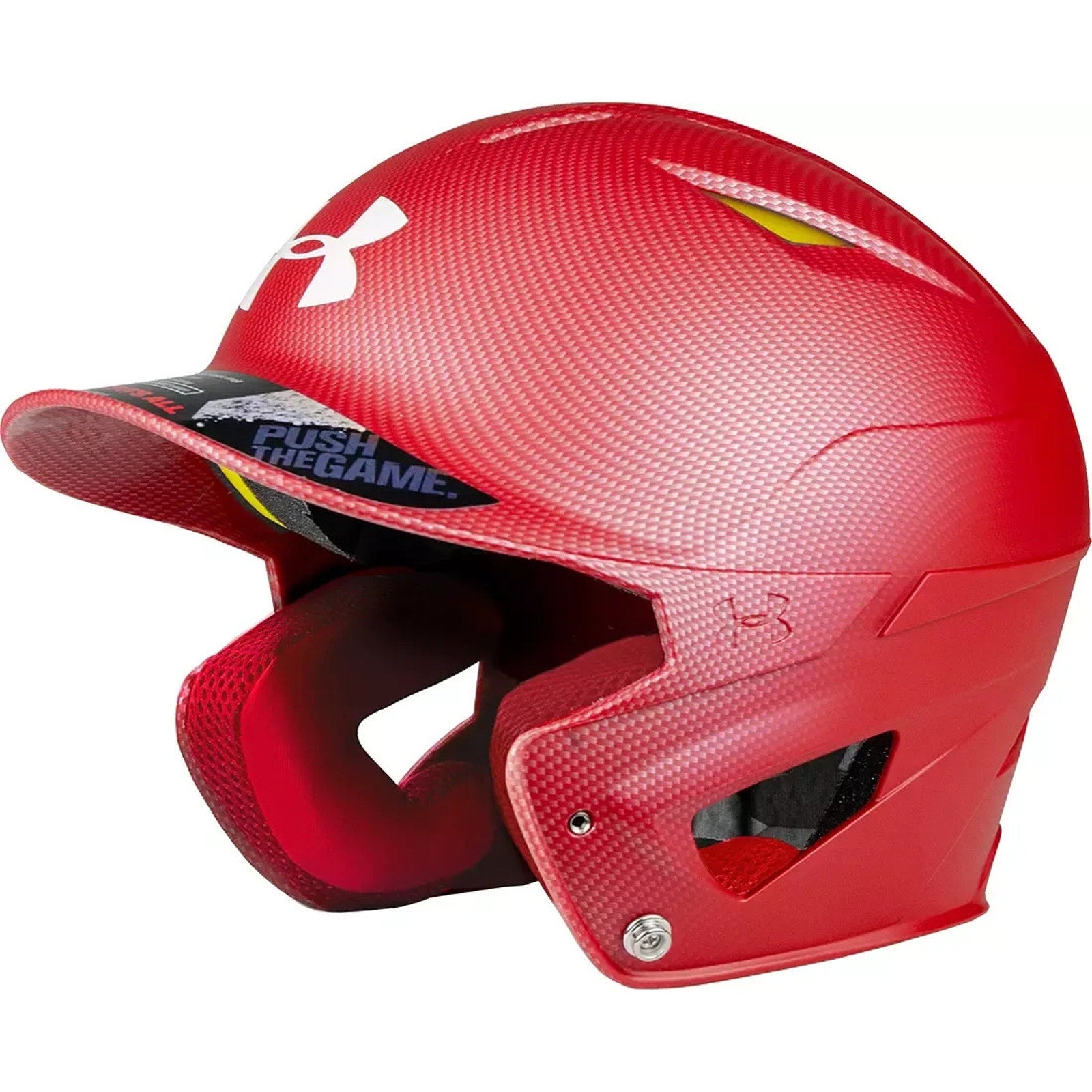 Under Armour Converge Adult Batting Helmets 6 1/2 - 7 1/2 Red New Read