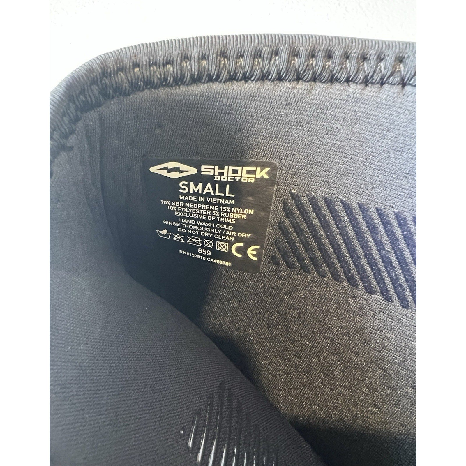 Shock Doctor 859 Thigh-Groin Sleeve Black Size S No Box NEW INV#232