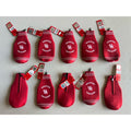 PACK OF 10 Houston Cougars Bottle Cooler Koozie Logo Brands NCAA Licensed NWT