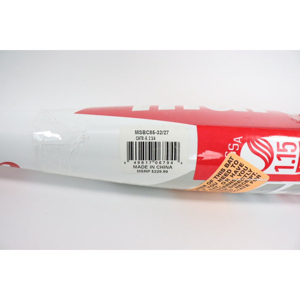 Marucci CAT 8 Baseball Bat 32/27 Drop -5 USSSA MSBC85 - 2 3/4 Diameter NEW