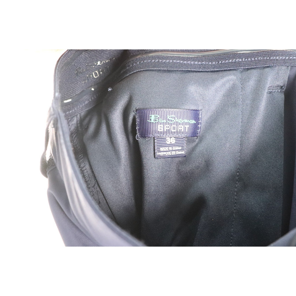 Ben Sherman Sport 4-way Stretch Joggers Navy Performance Golf Pants Mens 36