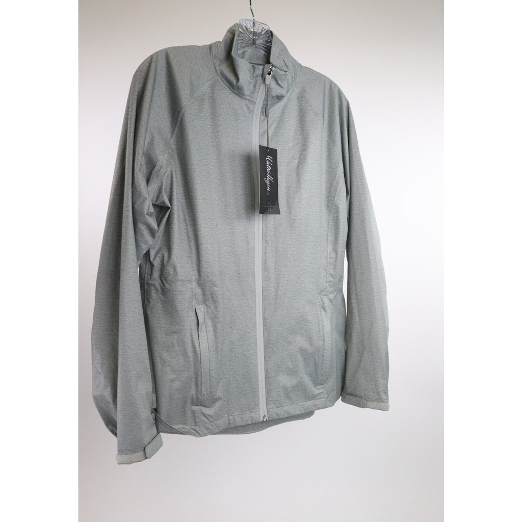 New Walter Hagen Golf Jacket Women's XL Gray P11 Rain Waterproof Windbreaker