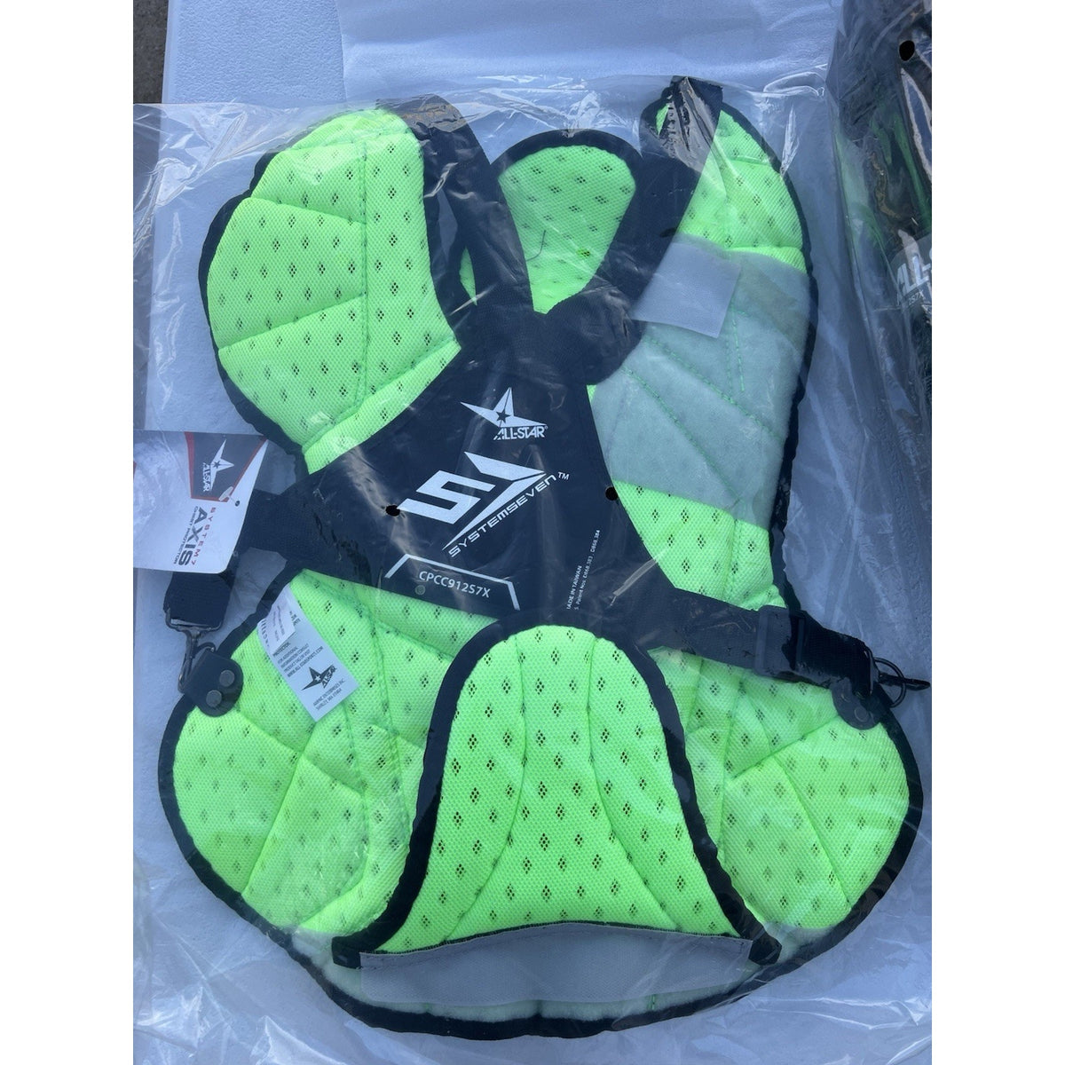 All-Star System 7 Axis Catcher’s Set Youth 9-12 Black/Graphite 3-Piece NEW #2