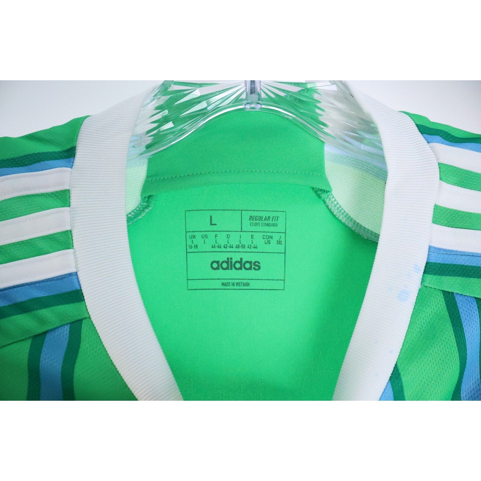 adidas Seattle Sounders Official Home Soccer Jersey Men’s Large NWT Read MLS3