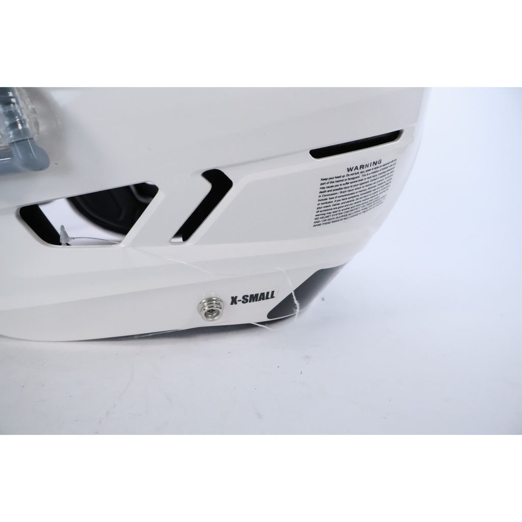 Schutt 2026 F7 Air Youth XS White Football Helmet NOCSAE NEW With Box Read #72
