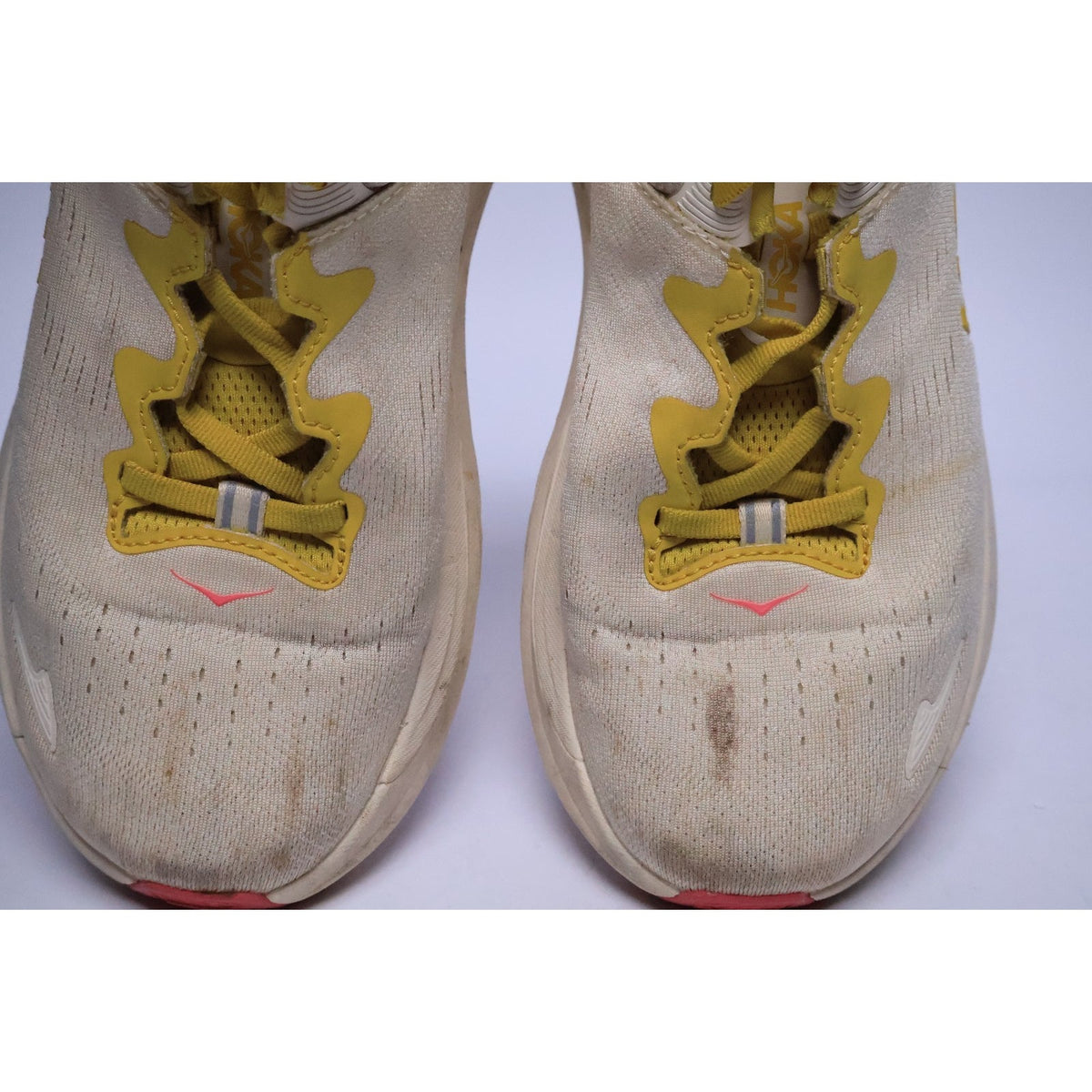 Hoka One One Gaviota 6 Women's US Size 7.5B Birch/Yellow Gold READ #301