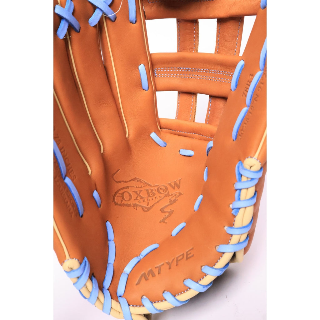 Marucci 12.75” M Type Oxbow Series Glove-LHT-Adult-Tan/Blue NWT Read