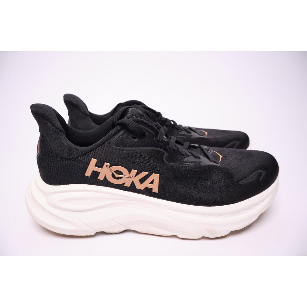 Hoka One One Clifton 10 Black Rose Gold Women's 11B 1162031 BRGL #224
