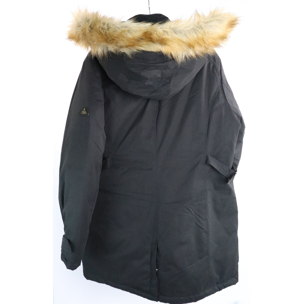 Sphire by Galaxy Heavyweight Parka Jenar Jacket | Black | W Size L | SPL-4624BK