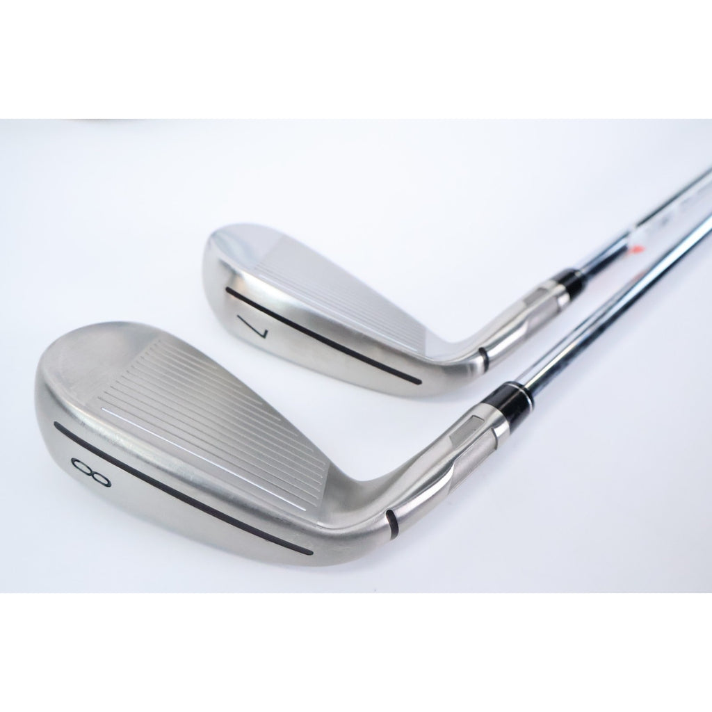 TAYLORMADE STEALTH IRONS 7 PC SET #5-PW,AW KBS MAX MT 85 STL Regular Flex READ