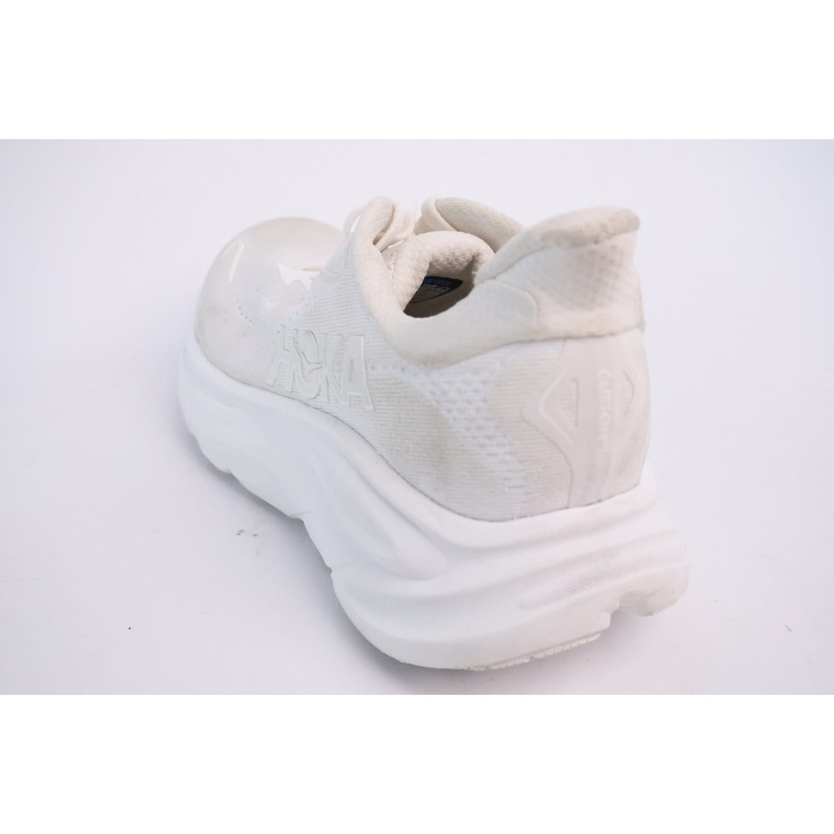 Hoka One One Clifton 10 White Running Shoe's Women's Size 7D Wide 1162050WWH