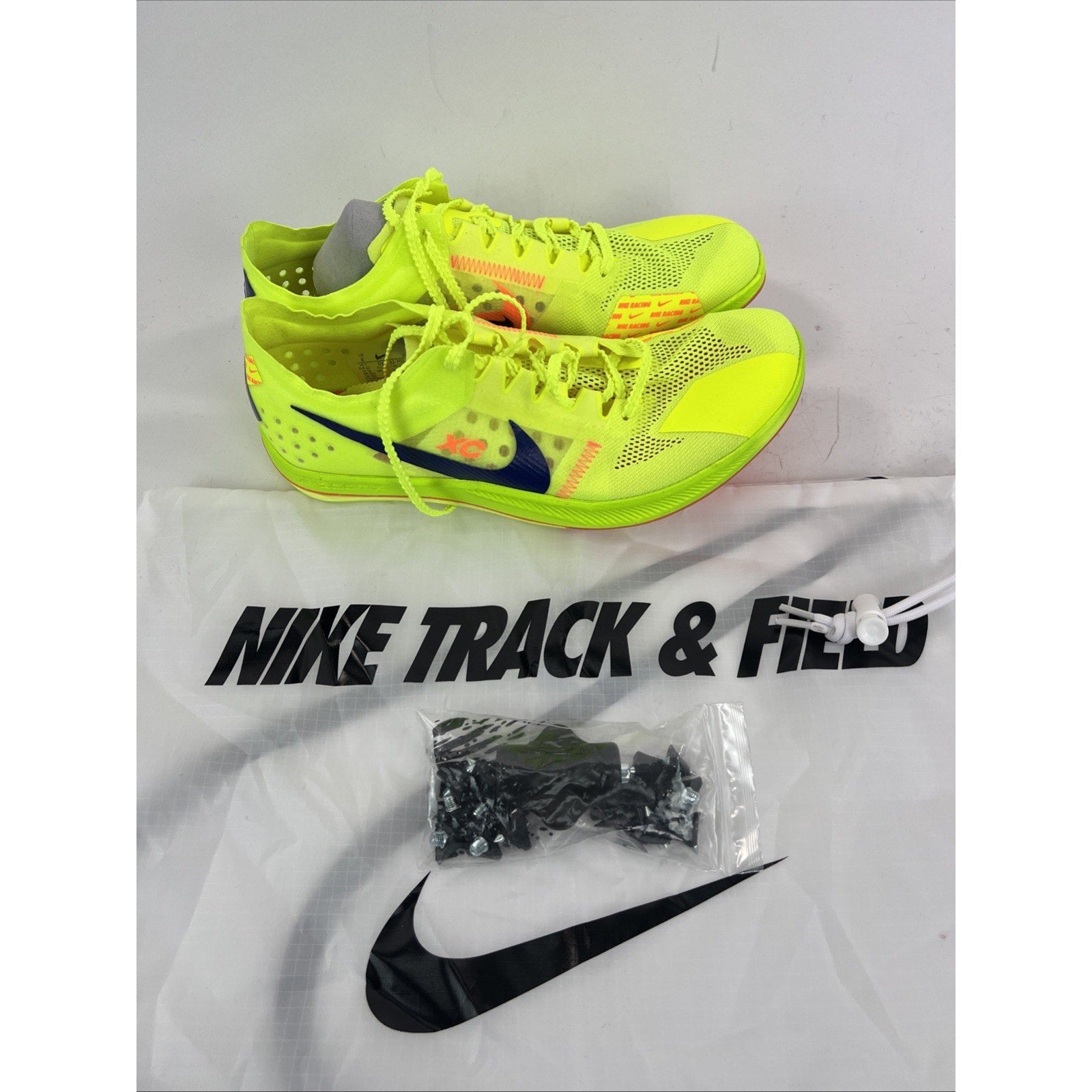 Nike ZoomX Dragonfly XC Men's Size 7.5 Volt Racing Running Spikes DX7992-701 NEW