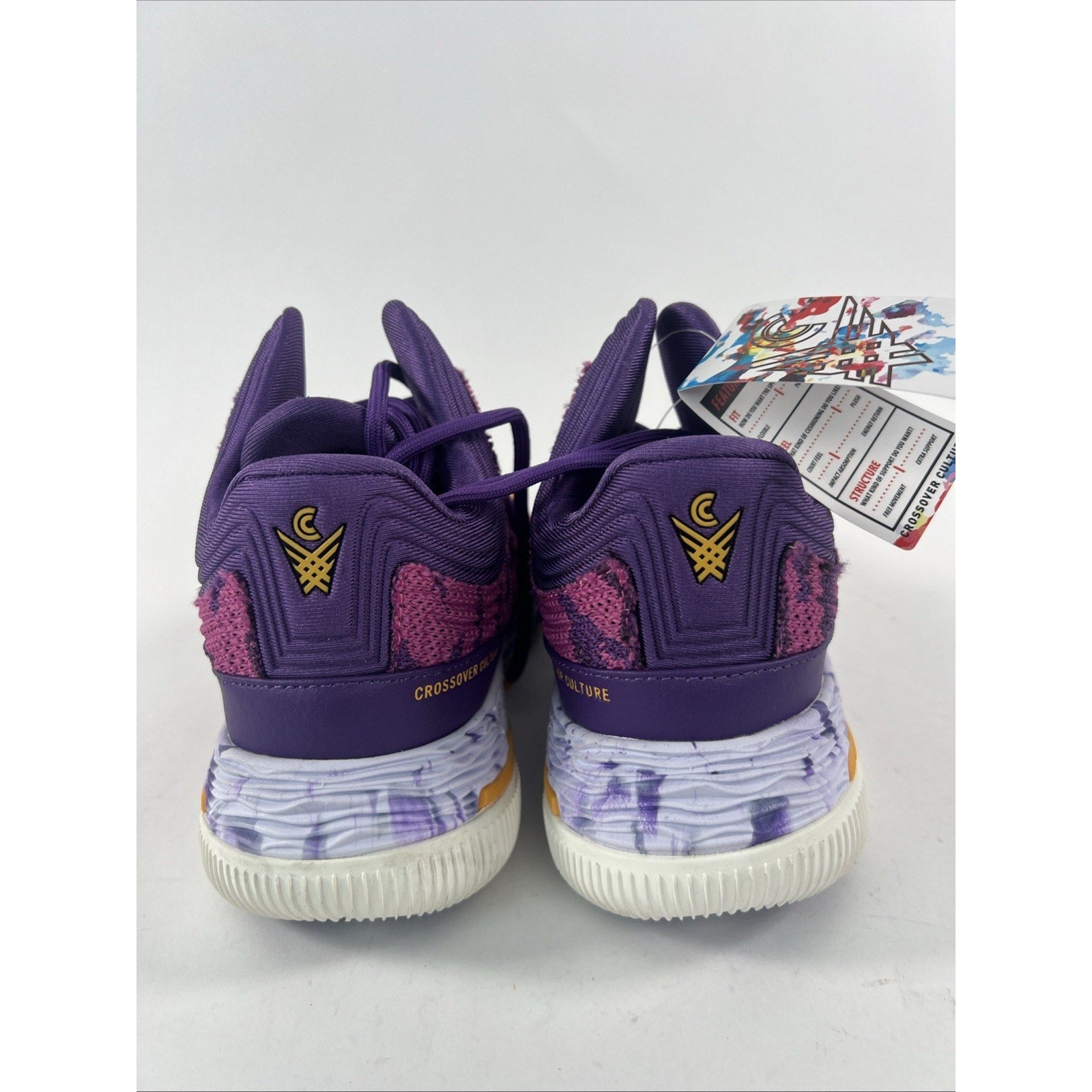 CROSSOVER CULTURE KAYO LP2 BASKETBALL SHOES -NEW- Kids size 3.5M/5W