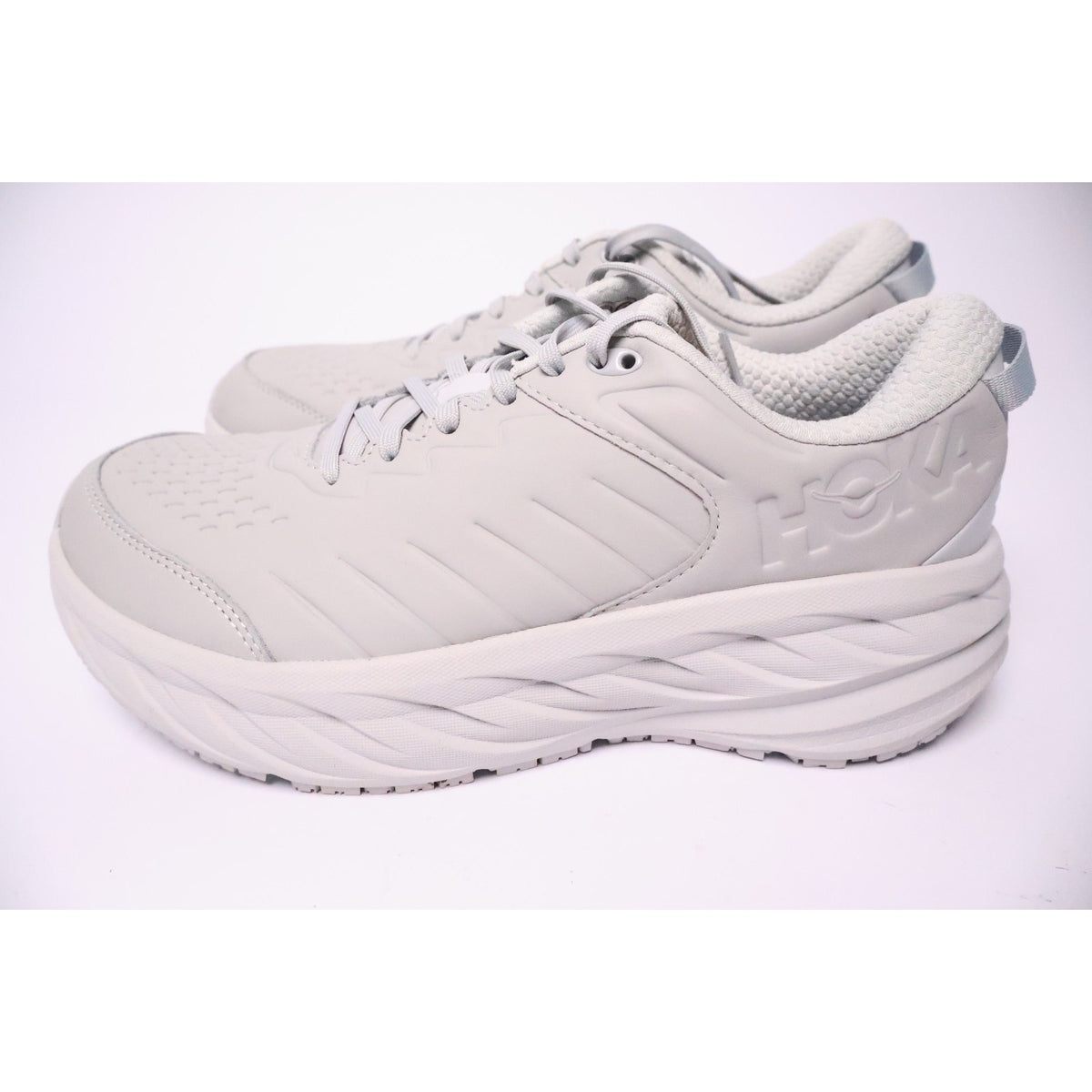 HOKA Bondi SR Wide Men’s Size 10 2E Slip Resistant Sneaker 1129350 HMLR #191