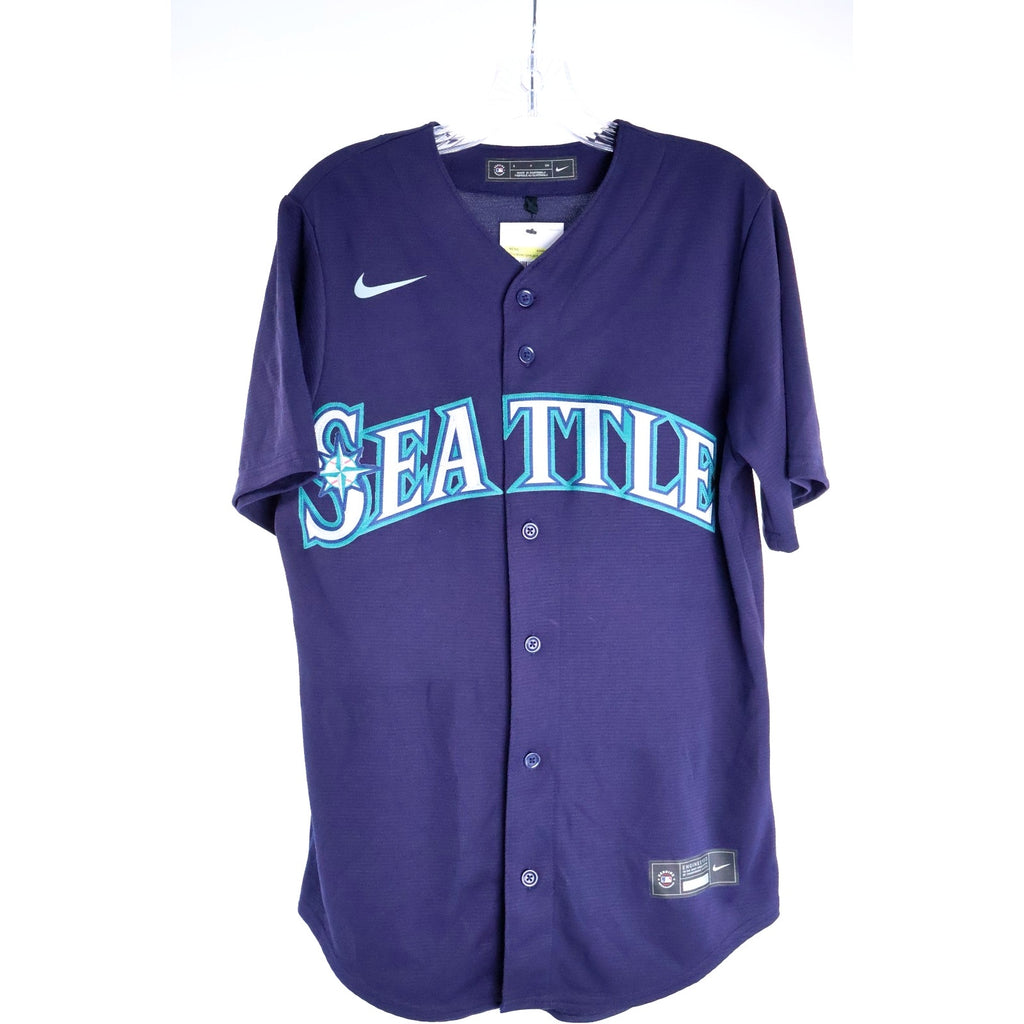 Ken Griffey Jr. Seattle Mariners Navy Blue Men's S Jersey Limited NWT Read MLB1